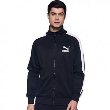 Puma Herren Trackjacke Iconic T7 Schwarz
