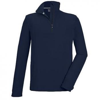 KILLTEC Herren Fleeceshirt KSW 99 mit Stehkragen und Reißverschluss, dunkelpetrol, Größe 3XL