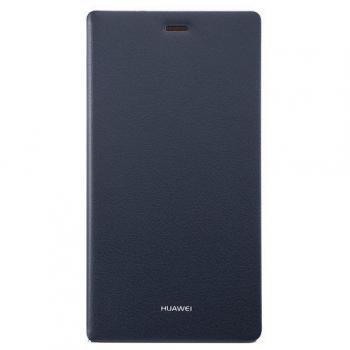 Funda protectora Huawei P8 Lite con tapa Azul