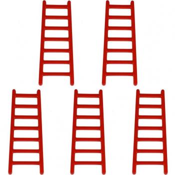 Dollhouse Miniature White Ladder Stairs 1:12 Scale