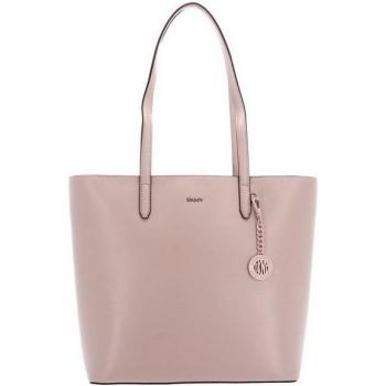Tote en Cuir Noir Rose – DKNY Bryant NS