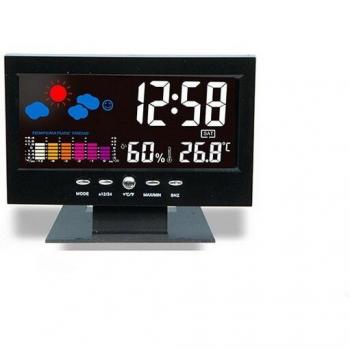 Voice-Controlled Indoor Thermometer Clock