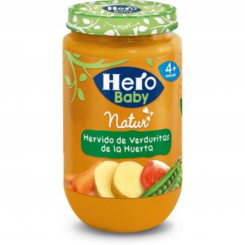 Hero baby potitos hervido de verduras de la huerta 235 g