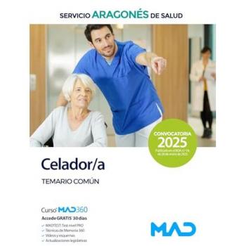Celador/a. Temario Materia Común. Servicio Aragonés de Salud (SALUD)
