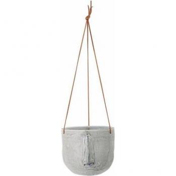 Ileana en céramique gris – Pot suspendu Bloomingville
