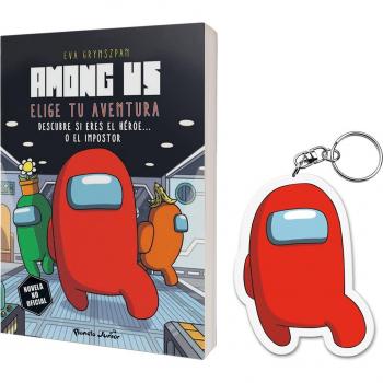 Pack Among Us 1. Elige tu aventura + Regalo: Llavero