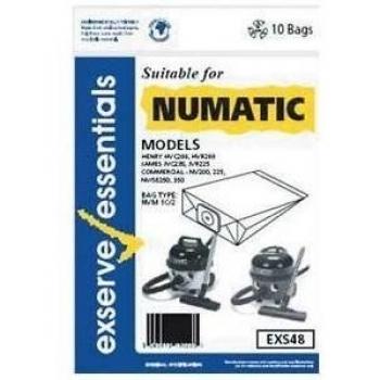 Genuine Numatic Henry Vacuum Cleaner Dust Bag Refills