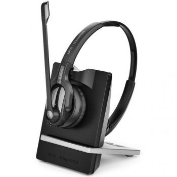 EPOS | Sennheiser IMPACT D30 Phone Dual Wireless Headset with Fast Charge and Noise Cancelling Microphone