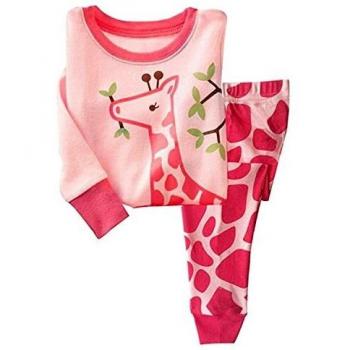 Rosa Giraffa Comfort Bambina Pigiama Tkiames