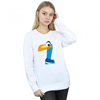 Disney Zazu Letter Hoodie – Women's White Medium