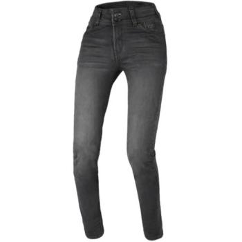 Jeans Moto Donna Macna Aramon Slim Nero Accorciati 36