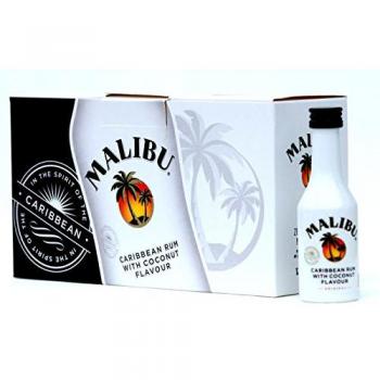 Malibu 5cl Coconut Rum Travel Pack – 12 Units