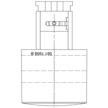 Bouton de contrôle d'énergie Electrolux 561844700