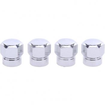 Vástago de válvula de coche con tapón hermético VODOOL 4xAluminio