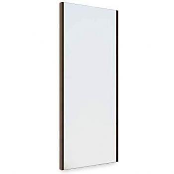 Specchio Estraibile per Armadio EMUCA 34×100 cm Moka
