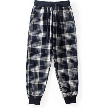 Pantalon à carreaux pour enfants de 6 à 12 ans