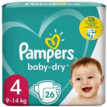 Couches Pampers Baby-Dry 4