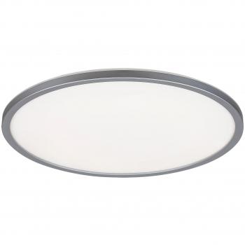 Plafón LED Rasmus RGB Dimmable 22W 2000lm 4000K Plata y Blanco RABALUX