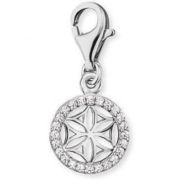 Engelsrufer Charm Lebensblume 925 Silber Zirkonia