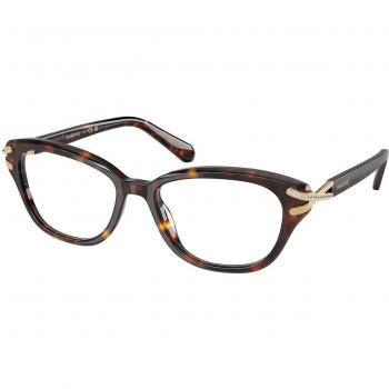 Swarovski SK2032 1002 Women’s Tortoiseshell Frame (Blue‑Light Protection) – 52 mm