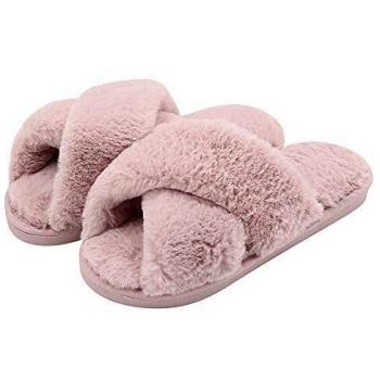 Cute Faux-Fur Floor Floppers