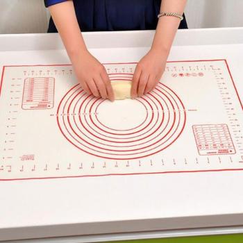 Silicon-Backfach 40 × 60 cm – faltbar, mattes Innenmaterial zum Kneten und Backen
