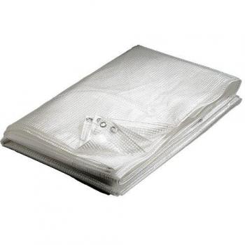 Bâche transparente 2 x 3 m en polyéthylène 160 g/m2
