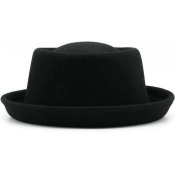 Unisex Wool Felt Pork Pie Hat