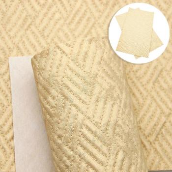 Feuille artisanale en faux cuir 20x33 cm