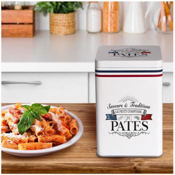 Metal Pasta Box 'Le Petit Comptoir'