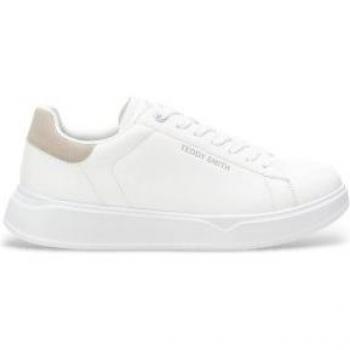 Teddy Smith White Athletic Shoes for Men EU 43