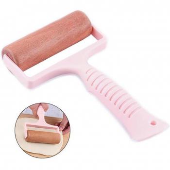 Gebäck‑Rollen‑Stift – Handwerkzeug aus Holz für Backwaren und Desserts