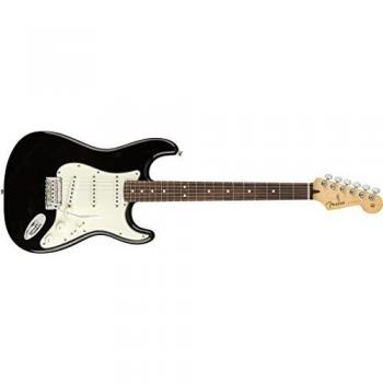 Fender Player Stratocaster Electric Guitar, Pau Ferro Fingerboard, Black