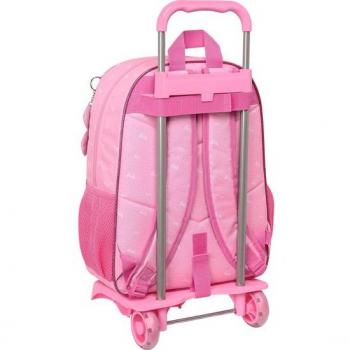 Barbie Girls Pink Padded Laptop Backpack