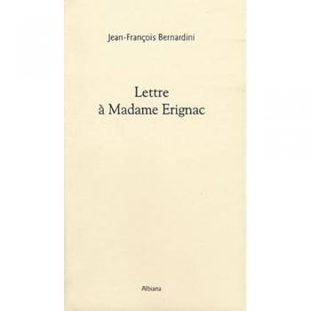 Lettre à Madame Érignac