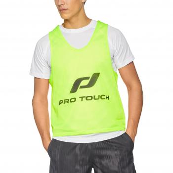 Gelbes Pro Touch Herren Leibchen (Sand) – Markierungshemd XS