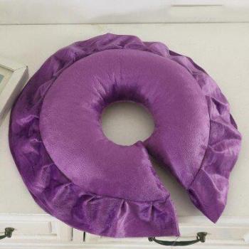 Coussin de beauté doux en U, lavable