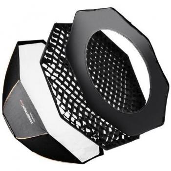 Walimex Pro Octagon Softbox PLUS Orange Line 90 cm
