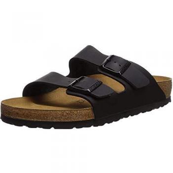 Birkenstock Arizona Schwarz geöltes Leder Unisex EU(46)