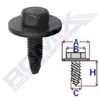 Motorfiets Bumper Clip Romix C60615 (2x)