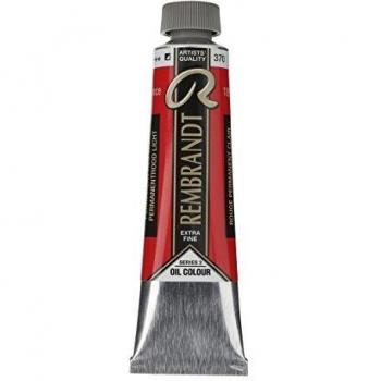 Rembrandt Oelfarbe Talens Permanentrot Hell 370 – 40 ml