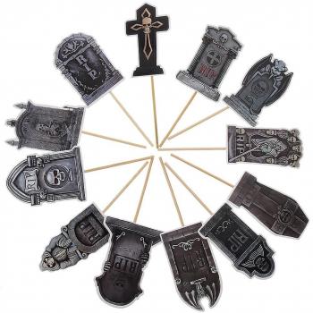 Decoración de pastel de Halloween: 12 picks de lápidas