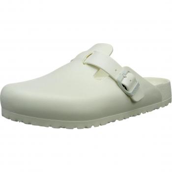 Birkenstock Boston Eva, Zoccoli Uomo, Bianco, 45 EU