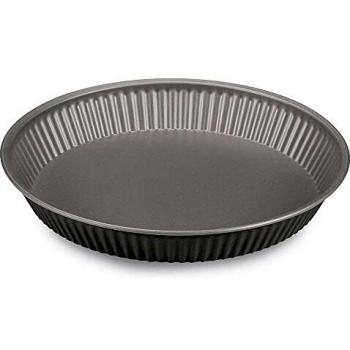 GUARDINI Stampo per crostata in acciaio inox da 30 cm color nero e grigio
