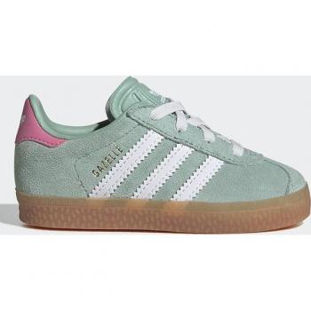 Chaussures sportives Gazelle Vert Cuir Suédé Unisex Taille 26