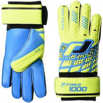 Pro Touch Kinder 1000 FS Jr. Torhüterhandschuhe Gelb/Blau – 7 (B1)