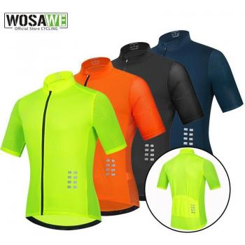 WOSAWE Ademend Fietsshirt Korte Mouwen VTT Heren M