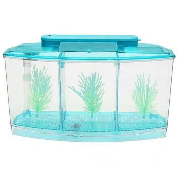 Acuario de Mascota Portable con Lámpara LED