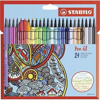 Filzstift STABILO® Pen 68 24er-Pack