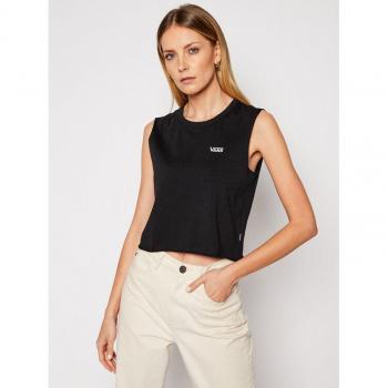 Vans Top für Junioren V Muscle Crop Schwarz